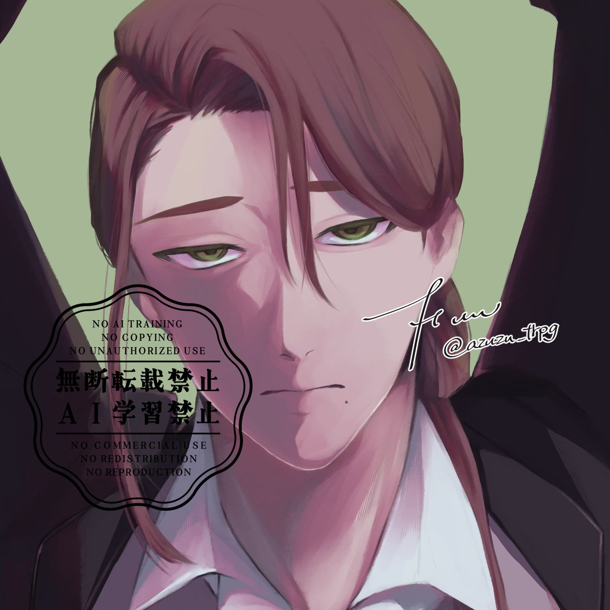 azuzu_trpg's tweet photo. 時間が無い・手首負傷してる中、よく描けた顔面見てほしい https://t.co/FwPTqfCQVk