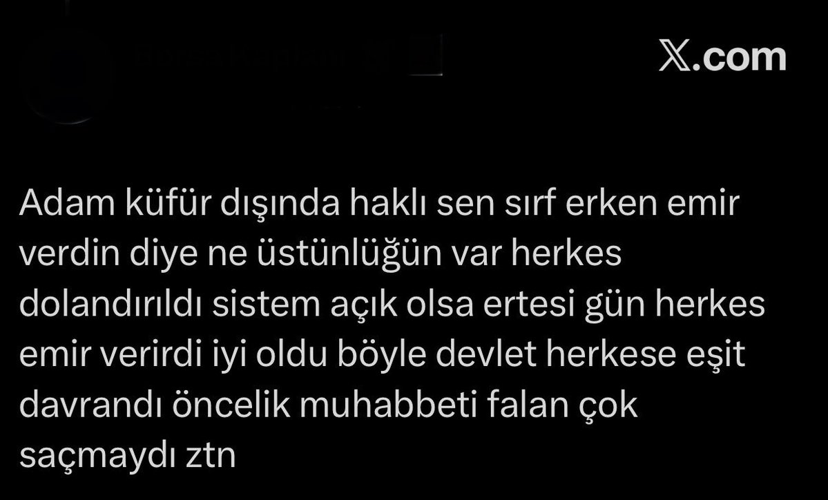 beyaz_yaka_flex's tweet photo. Millet PBLK Hakkını arıyor diye bazı yorumlada denk geldim. RUHUM SIKIŞTI okurken.  Mevzuat belli Madde belli. Geriye doğru değiştirilemez. Emir önceliğini ihlal etmek Sermaya piyasaları için tehdittir. Bu piyasalar Güven üzerine inşa edilir

Yorumladı ekte bıraktım…

 #PBLK_ÖNCELİKLİDİR #pblkhaktır #TLY #TMV #THF #DOH #TP2 #TERA #fonmağdurları #FonMağduriyetiSonBulsun #TeraMağdurlarıÇözümBekliyor #TeraMağduriyetiSonBulsun #FonMağdurlarıAçıklamaBekliyor #OZATD #BORSA #FatmaBetülSayan #dfi #türkiyefransa #paramıznerede #HALKINSESINIDUYUN #HalkınSesiAnaPara #AnaParaGüvencesiVerilsin #HalkınSesiAnaPara #1MilyonÇözümDeğil