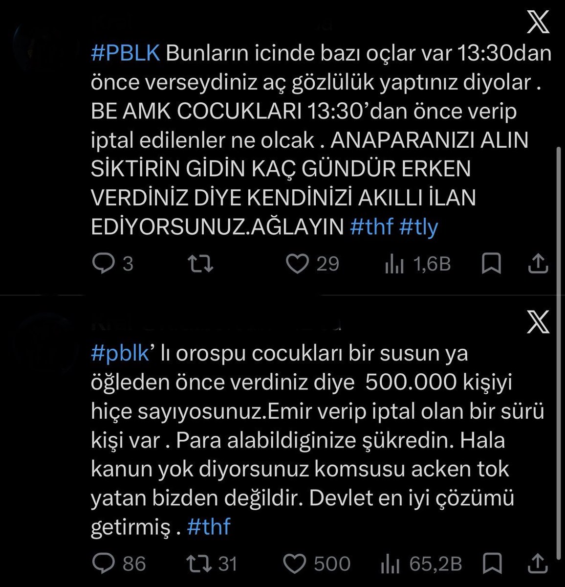 beyaz_yaka_flex's tweet photo. Millet PBLK Hakkını arıyor diye bazı yorumlada denk geldim. RUHUM SIKIŞTI okurken.  Mevzuat belli Madde belli. Geriye doğru değiştirilemez. Emir önceliğini ihlal etmek Sermaya piyasaları için tehdittir. Bu piyasalar Güven üzerine inşa edilir

Yorumladı ekte bıraktım…

 #PBLK_ÖNCELİKLİDİR #pblkhaktır #TLY #TMV #THF #DOH #TP2 #TERA #fonmağdurları #FonMağduriyetiSonBulsun #TeraMağdurlarıÇözümBekliyor #TeraMağduriyetiSonBulsun #FonMağdurlarıAçıklamaBekliyor #OZATD #BORSA #FatmaBetülSayan #dfi #türkiyefransa #paramıznerede #HALKINSESINIDUYUN #HalkınSesiAnaPara #AnaParaGüvencesiVerilsin #HalkınSesiAnaPara #1MilyonÇözümDeğil