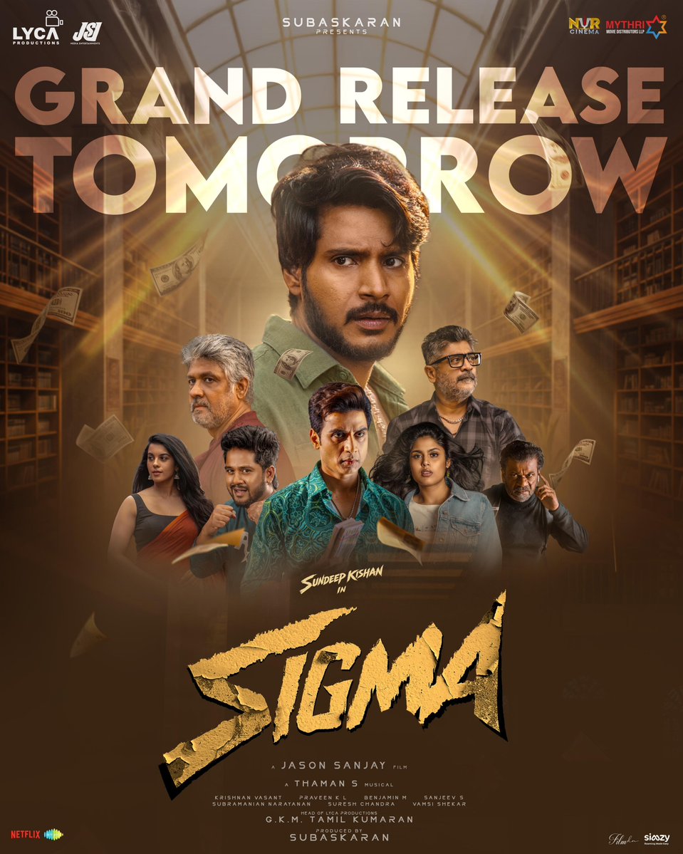 FilmyBowl's tweet photo. #Sigma is all set to ignite the screens tomorrow. ๐คฉ
#SigmaFromTomorrow https://t.co/MEqz1kCzLI