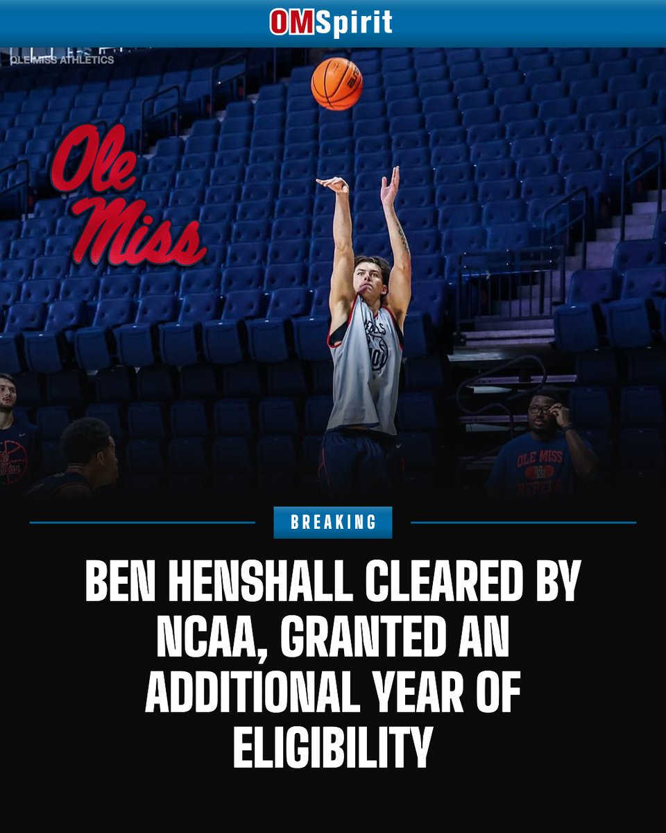 Zach_Berry's tweet photo. NEW: Ole Miss receives massive news Thursday 🦈 

(@OlgunUluc first)

READ: https://t.co/ciPvu7e723 https://t.co/YUAoMdJD91