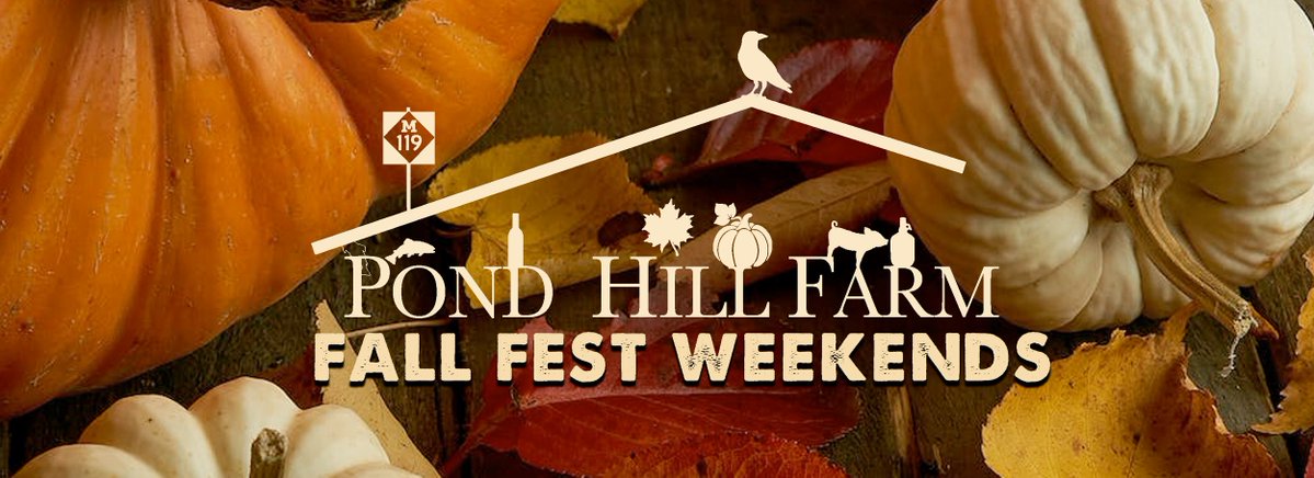 SueLakeLiving's tweet photo. Events around Petoskey this weekend!

🎃 Oct. 3-4: Fall Fest Weekends at Pond Hill Farm 2026
👉 Learn more: https://t.co/urGC47EOnF 

🍁 Oct. 3, 2 PM - 7 PM: Oktoberfest Block Party.
👉 Learn more: https://t.co/8GbivOs9Vq  

#petoskey #harborsprings #localevents #northernmichigan https://t.co/NTXFIQhhYO