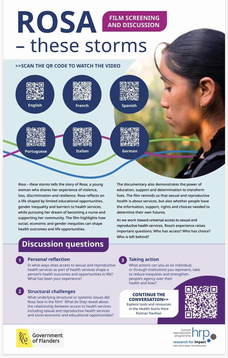 HowardCatton's tweet photo. You can watch Rosa’s powerful story through the QR code and how her journey took her to starting her #Nursing education. https://t.co/VLX3teqKR0