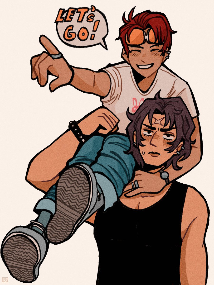 duckdachi's tweet photo. Brown and Reiji untapped duo potential

#p30th https://t.co/Wxzzd8ZqaU