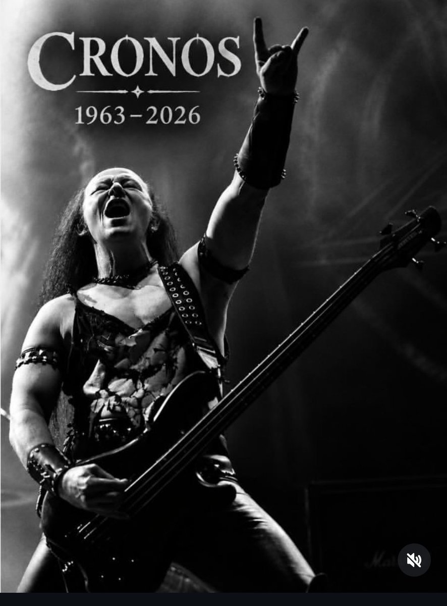 juankiss67's tweet photo. Murió Cronos, fundador, bajista, vocalista y líder de Venom. https://t.co/nyadSsNdoT