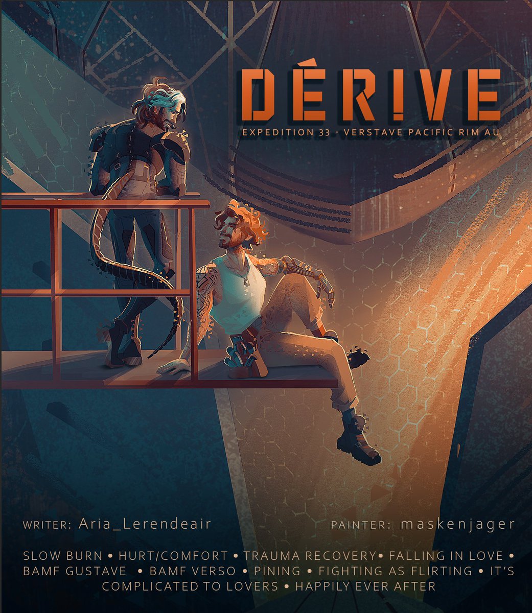 Aria_Lerendeair's tweet photo. Dérive, a #Verstave Pacific Rim AU with art by https://t.co/9FcLbcY4ct, has been updated!
#E33PacificRimAU

Chapter 32/?

We're baaaaaaaaaaaaaaaaaaaaaaaaaaaack!

https://t.co/mjPps2WmNT https://t.co/00L5O6aLoM