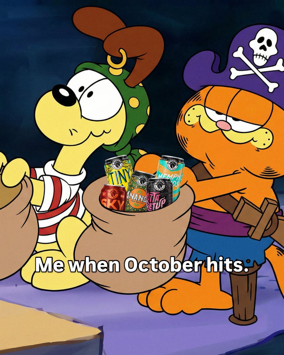 wiseacrebrew's tweet photo. Spooky season has arrived. https://t.co/UJdYK4E7dn