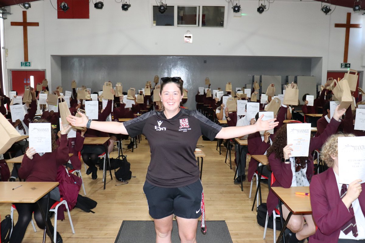 MaximizeYP's tweet photo. What a team effort @bhfcs today.  Packs of 160 revision resources for Year 11 packed at home by Mrs Craig, four huge boxes collected by Mr Rush, Site Manager, in the school minibus, and distributed to the students, by Miss Surtees, HoY. https://t.co/P4Rfd3cTyM