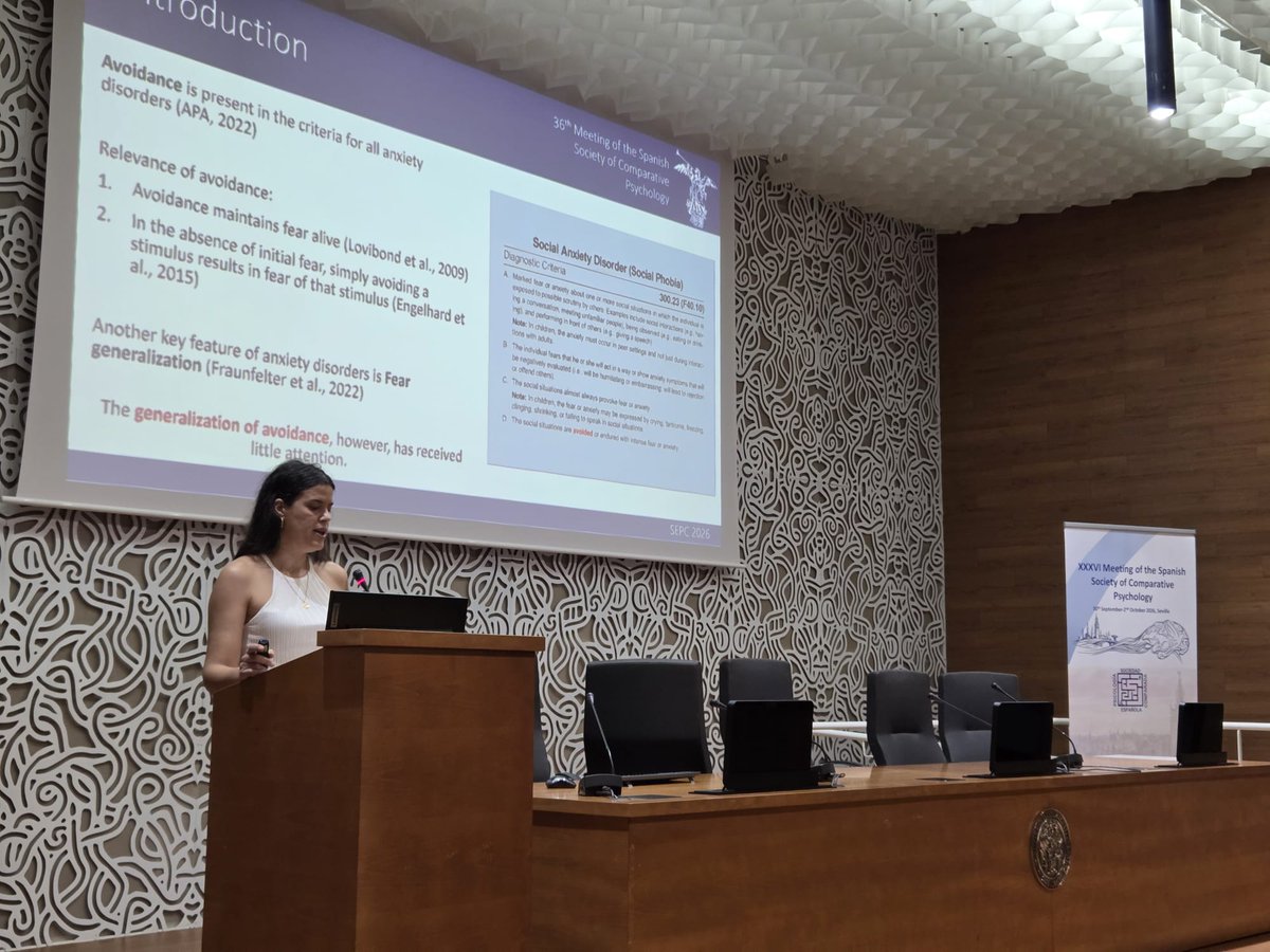 sepc2026's tweet photo. 🧠 SESSION 6 | STRESS, VULNERABILITY AND RECOVERY OF LEARNING

We’re continuing the afternoon with Borja Nevado, Rocío Angulo, and Paula Balea, exploring stress, vulnerability, and recovery of learning. 🔬
#SEPC2026 https://t.co/RotzJG5A5x