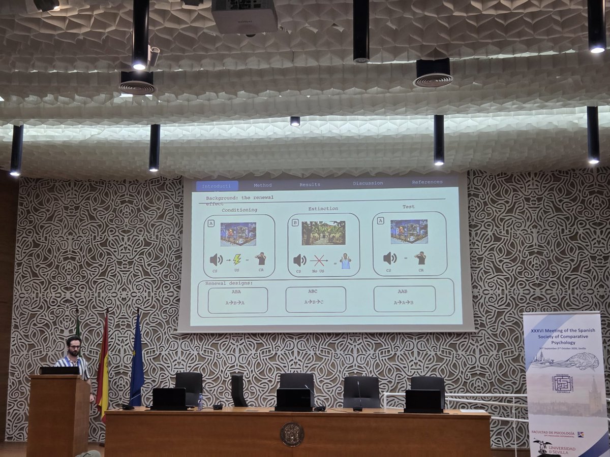 sepc2026's tweet photo. 🧠 SESSION 6 | STRESS, VULNERABILITY AND RECOVERY OF LEARNING

We’re continuing the afternoon with Borja Nevado, Rocío Angulo, and Paula Balea, exploring stress, vulnerability, and recovery of learning. 🔬
#SEPC2026 https://t.co/RotzJG5A5x