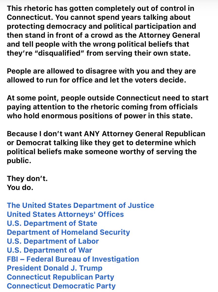 CTLake14Patriot's tweet photo. CCP Tong does not uphold his Oath of Office to the people of CT. 
He’s a Political corrupt hack who wants communism and wastes tax dollars. https://t.co/zehRgYkkKx