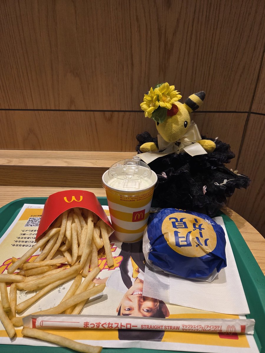 FORZA0nao0616's tweet photo. ポケモンGOをしてくるつもりが空腹に耐えれずⓂ️🍔🍟タイムになり、Geminiと討論になり行けなかった😢
よく考えたらGoogle本社に送るべきだと気が付いた🤪

#ポケモン　#Pokémon　#ぬい活 https://t.co/niJMWu6Ywn