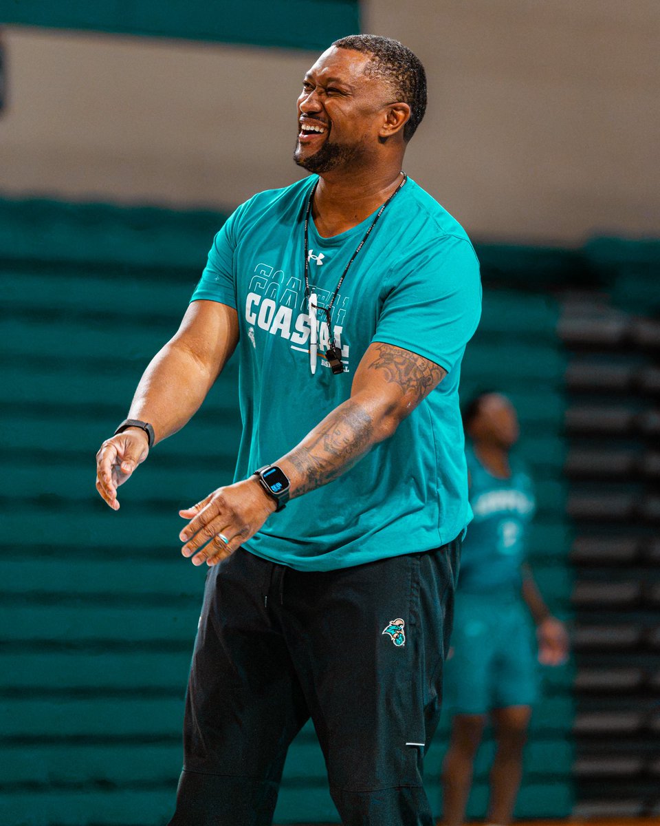 CoastalMBB's tweet photo. Energy isn’t optional https://t.co/a03280v4Po