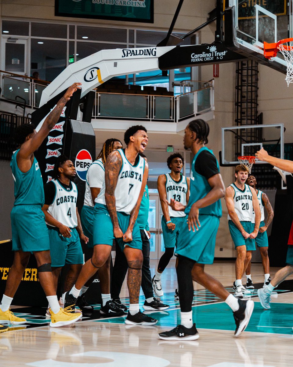 CoastalMBB's tweet photo. Energy isn’t optional https://t.co/a03280v4Po