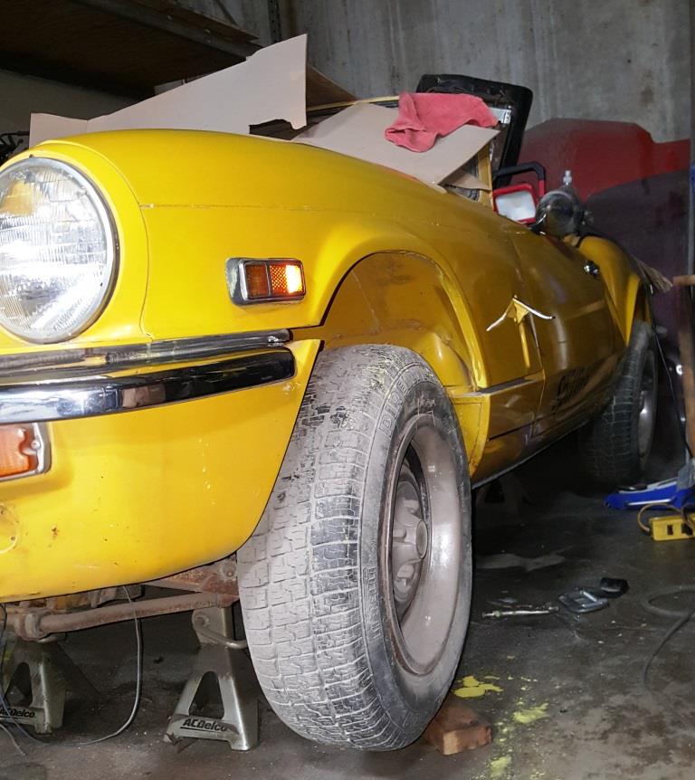 ScootersGarage1's tweet photo. The more we clean and tweak #Woody, the better and better he is starting to look! We're surprised other shops condemned him and said he could not be fixed!

#projectwoody #spitfire #spitfire1500 #rustrepair #paintandbody #bodywork #britishcars #sgrperformance #scootersgarage https://t.co/4VhxOzIHhR