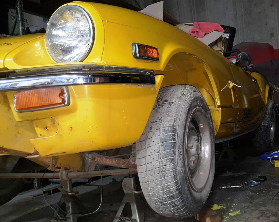 ScootersGarage1's tweet photo. The more we clean and tweak #Woody, the better and better he is starting to look! We're surprised other shops condemned him and said he could not be fixed!

#projectwoody #spitfire #spitfire1500 #rustrepair #paintandbody #bodywork #britishcars #sgrperformance #scootersgarage https://t.co/4VhxOzIHhR