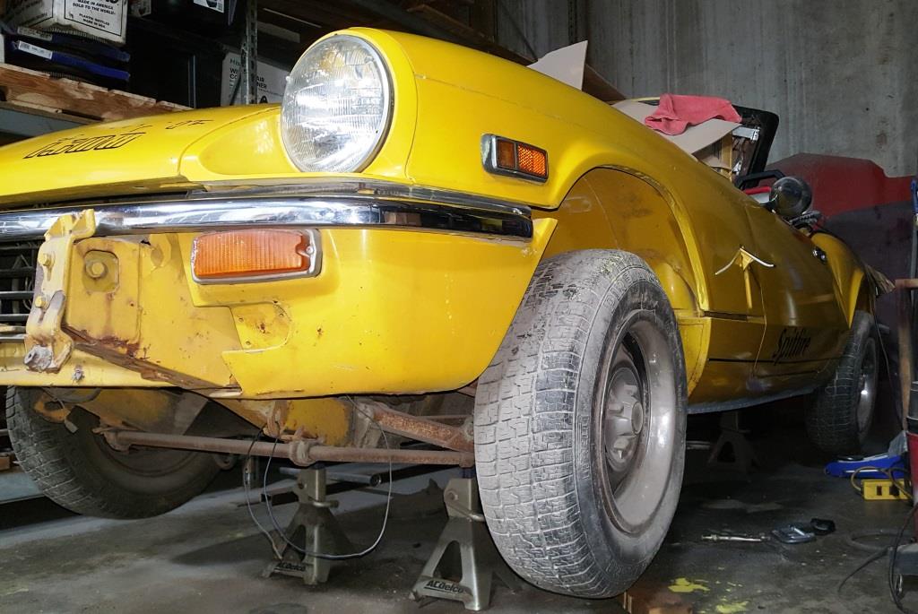 ScootersGarage1's tweet photo. The more we clean and tweak #Woody, the better and better he is starting to look! We're surprised other shops condemned him and said he could not be fixed!

#projectwoody #spitfire #spitfire1500 #rustrepair #paintandbody #bodywork #britishcars #sgrperformance #scootersgarage https://t.co/4VhxOzIHhR