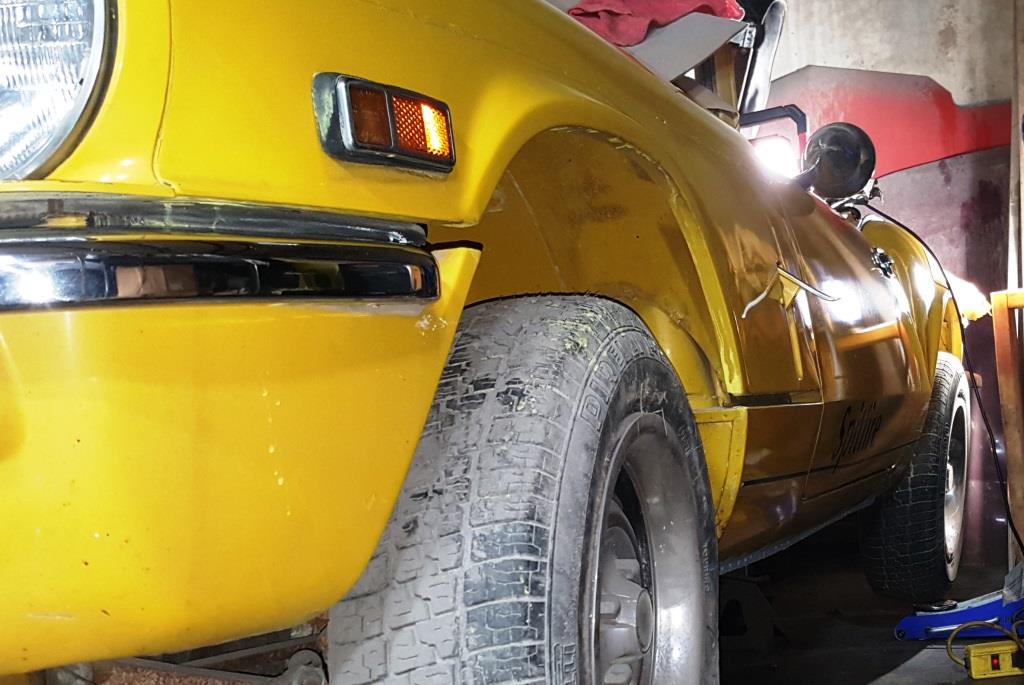 ScootersGarage1's tweet photo. The more we clean and tweak #Woody, the better and better he is starting to look! We're surprised other shops condemned him and said he could not be fixed!

#projectwoody #spitfire #spitfire1500 #rustrepair #paintandbody #bodywork #britishcars #sgrperformance #scootersgarage https://t.co/4VhxOzIHhR