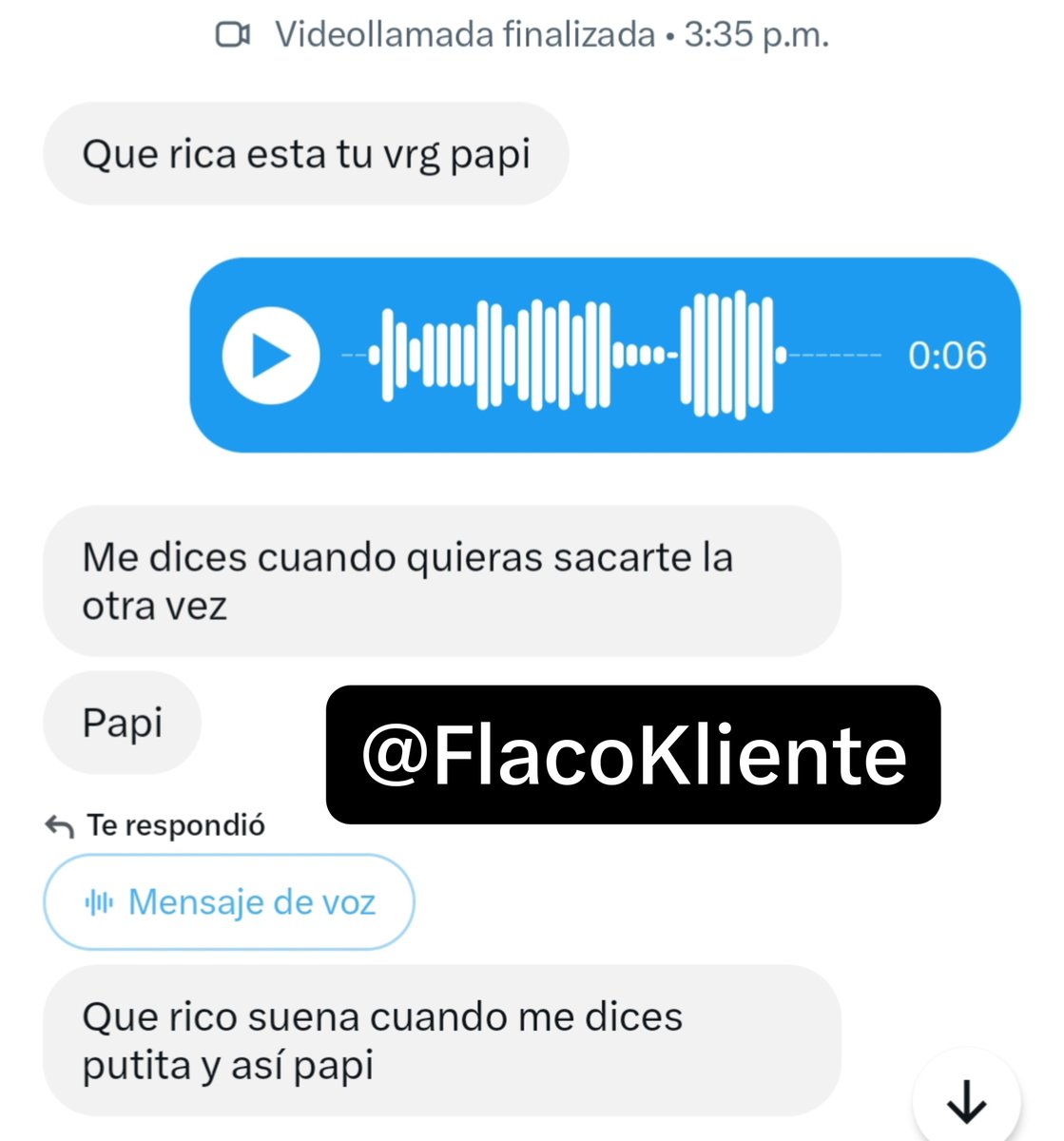 FlacoKliente's tweet photo. No te quedes con las ganas.
Sigamonos mutuamente para portarnos mal 🤤😏.

#hotboy #sissy #dominATE_MEXICOCITY #videollamada #chicaputa #femboy #masturbandome #confesiones #bigdick #pollagrande #swingers #nsfw #esposacompartida #blowjob #pajero #hotwife https://t.co/I1C7VYwKR5