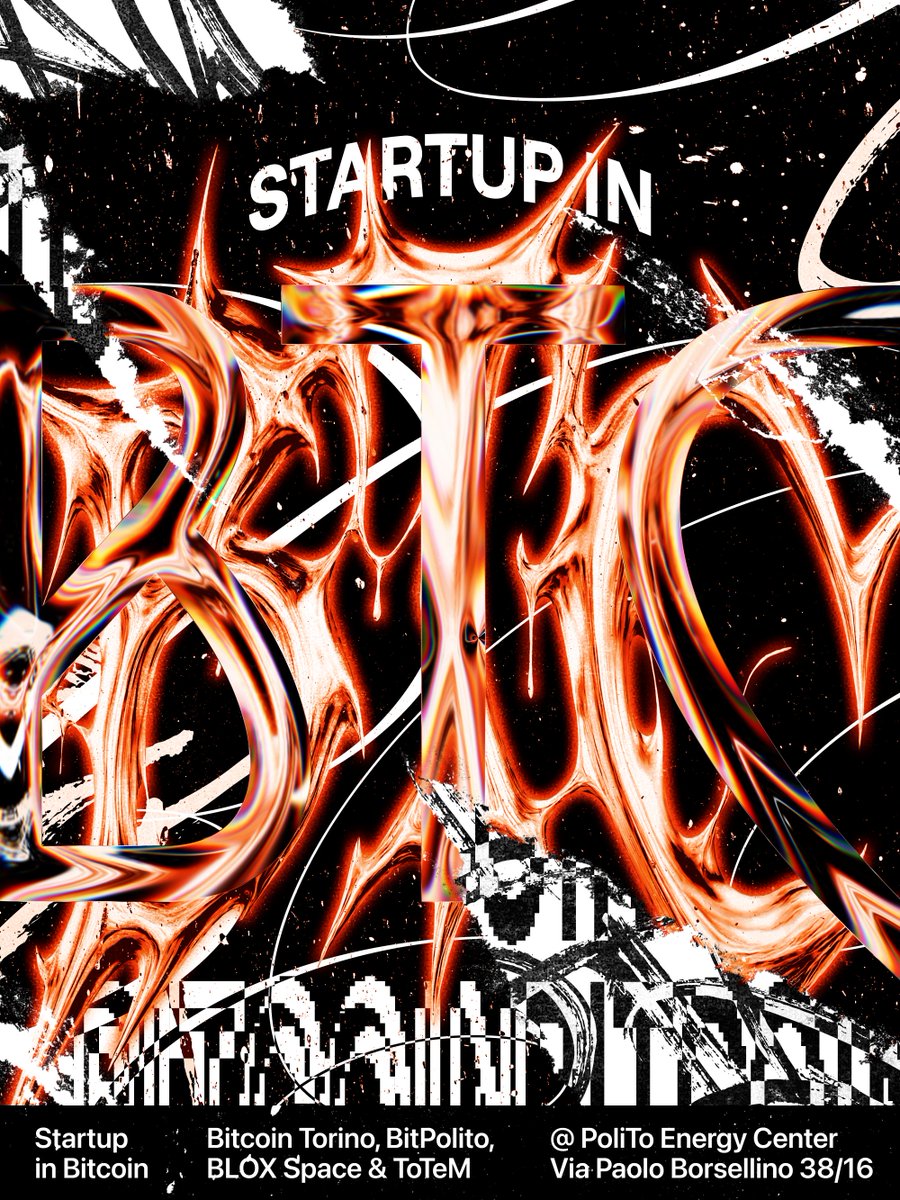 BitcoinTorino's tweet photo. 🚀 Startup in Bitcoin

Un incontro sul lato imprenditoriale di Bitcoin con chi costruisce aziende sul protocollo e chi le finanzia.

Iscriviti per partecipare: https://t.co/NNQTCHFhq2 https://t.co/vKnmph0gyE