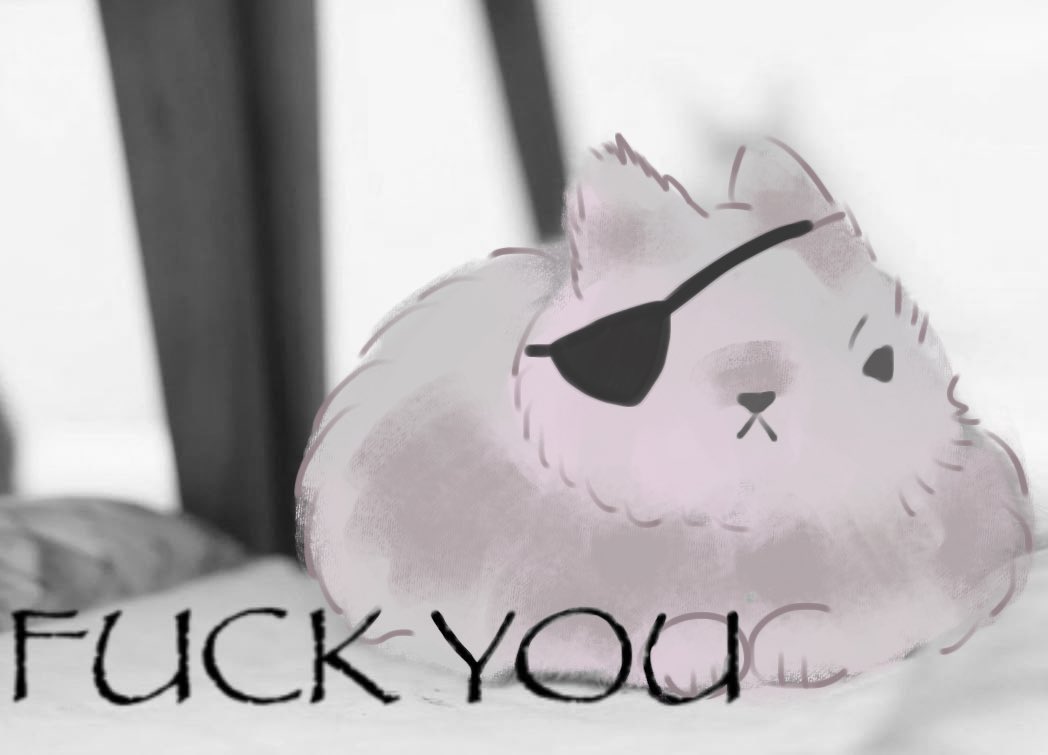 sssmarsya's tweet photo. mad #evilmorty bunny https://t.co/x26fSOwr88
