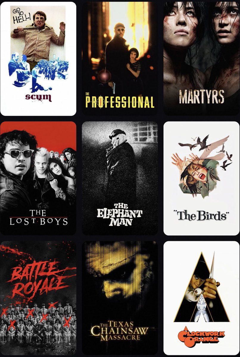 littlegembackup's tweet photo. 9 films that shaped me into an unhinged mess apparently https://t.co/ezbGvuDs5w