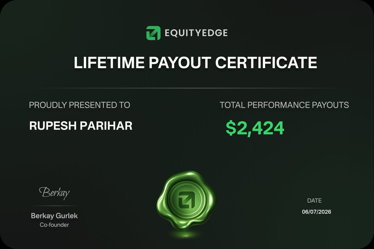 PariharRup60581's tweet photo. **My Experience with Equity Edge**

I’ve received a total of **$2,400 in payouts from Equity Edge**, and my experience has been excellent so far. Payouts are usually processed within **48 hours**, and I haven’t faced any unnecessary or confusing rules.

The process is simple https://t.co/6k3UFrPb0b
