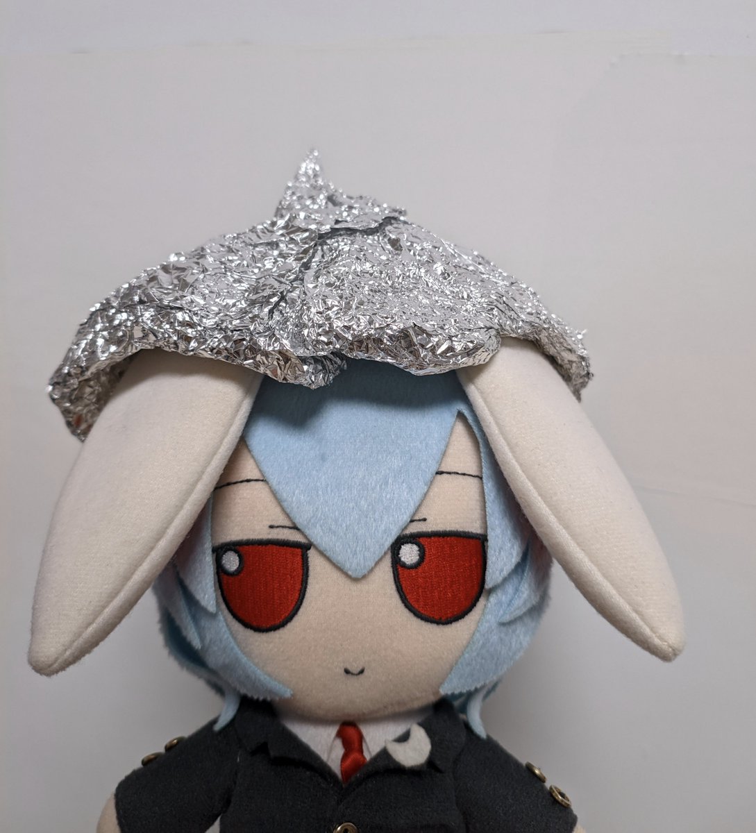 KrisfitAmos's tweet photo. Made a tinfoil hat for Reysen. (ᗜᴗᗜ)
#Reysen #fumo https://t.co/sGsNg29gju