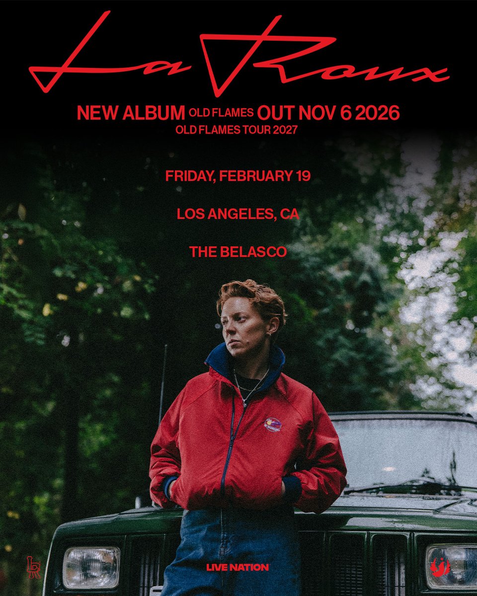 BelascoLA's tweet photo. ⚔️ON SALE NOW! ⚔️ 
▪️2/19 - La Roux
🎟️🔗 https://t.co/cID7bRtx07 https://t.co/fKxGXPJA61