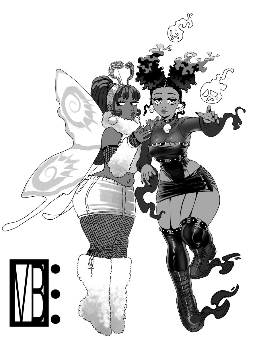 Nonochy22's tweet photo. #inktober #oc #originalcharacterart (uncolored) https://t.co/1T5ay1B6jr