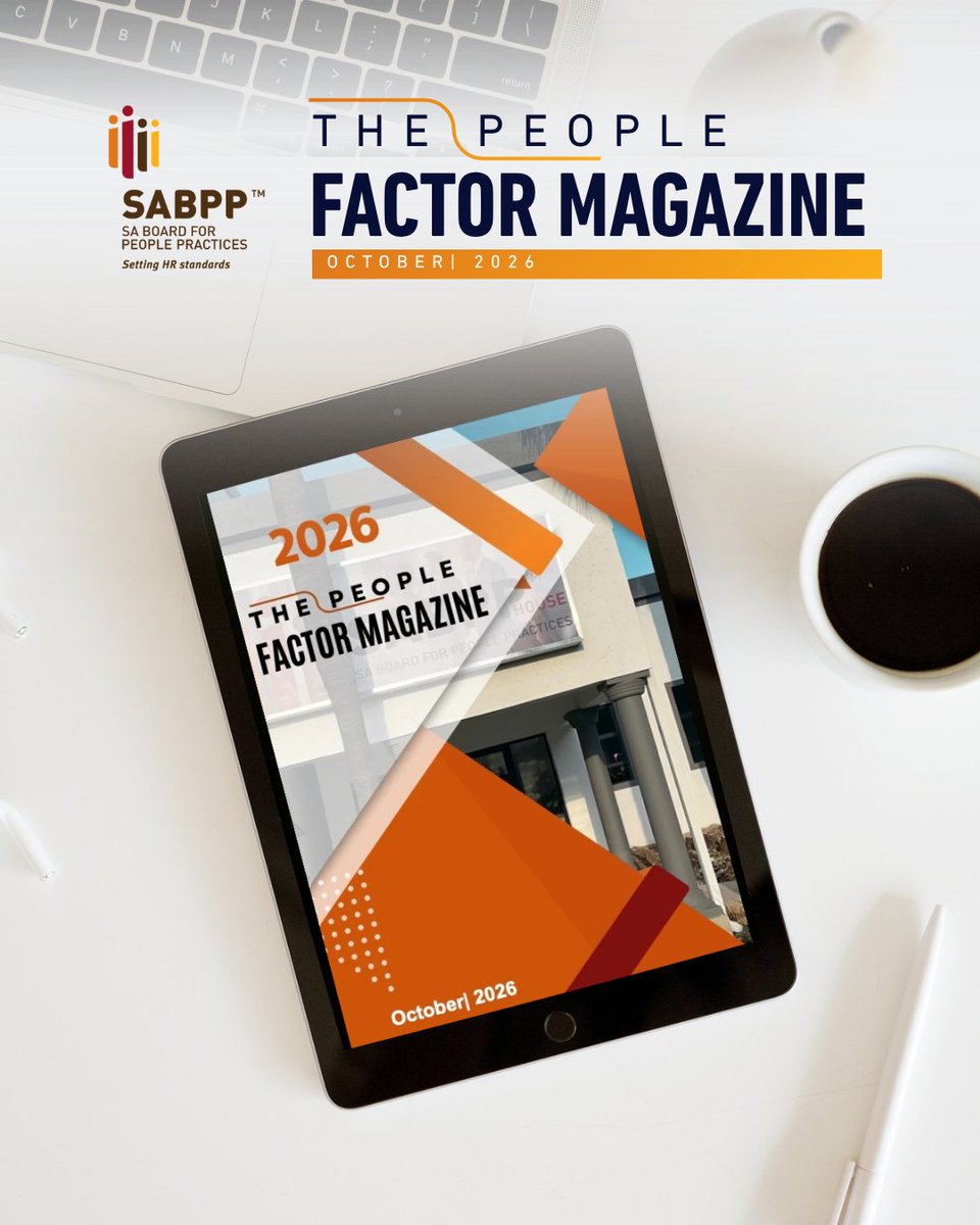 SABPP1's tweet photo. *RELEASE*  

We are happy to present you with Octobe 2026 Edition the SABPP monthly magazine – The PEOPLE Factor Magazine 

Read here https://t.co/F4o4AQBmWu

#ThePeopleFactor #DigitalMagazine #PeoplePractices https://t.co/agE9iTHMfw