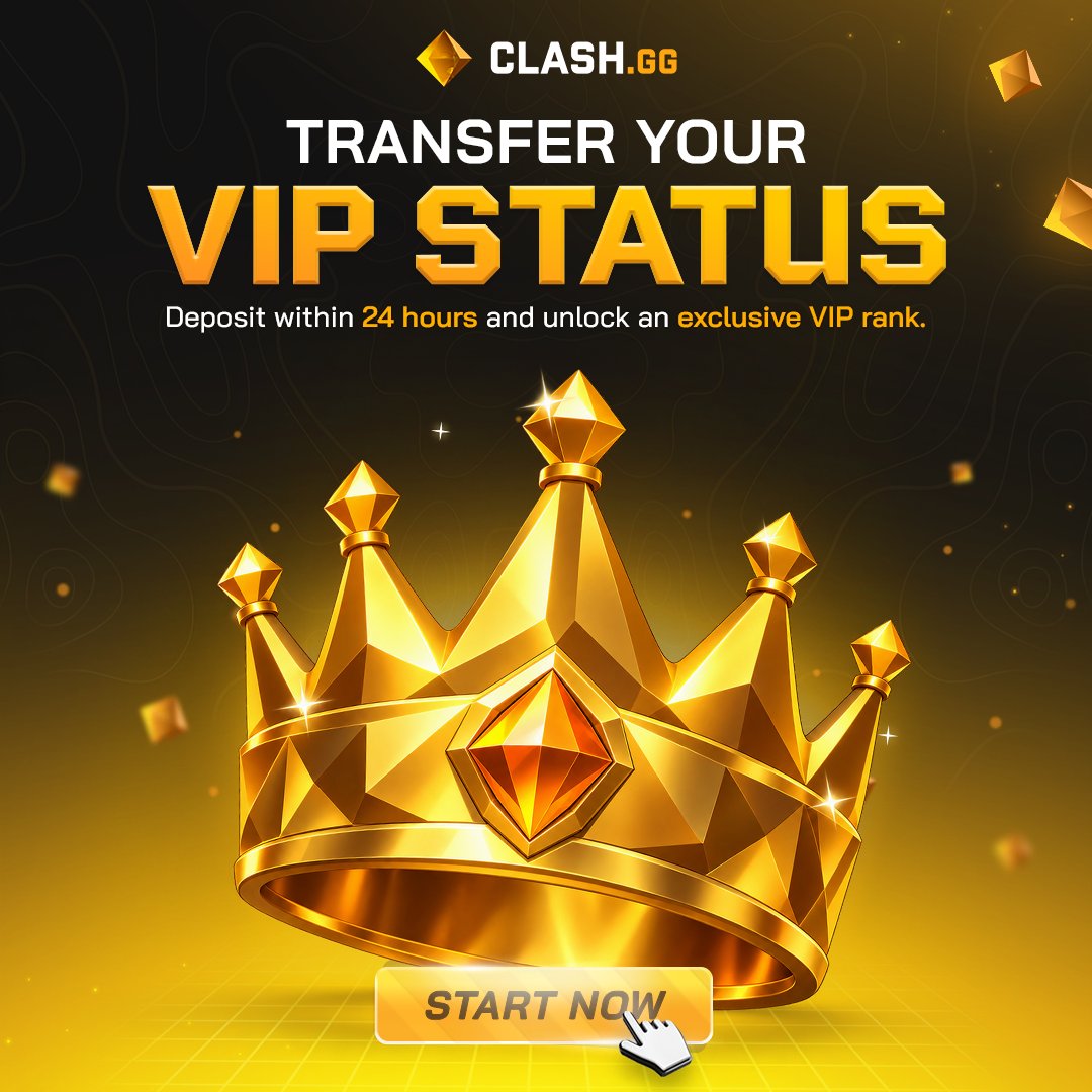 clashdotgg's tweet photo. Clash now has VIP Transfer! 👑

Enroll in the transfer and you’ll have 24 hours to deposit 10k gems to unlock Level 100 instantly and secure VIP status

Miss the 24-hour window? You’ll need to wait through a 24-hour cooldown before trying again https://t.co/7aSrpDqII1
