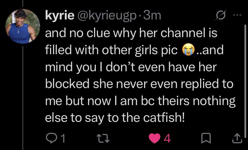 kyrieugp's tweet photo. @qrm9691 @cosplyr @trains70154 Learn how to read dumb bitch!! “But now I am” https://t.co/OALadU9iEY