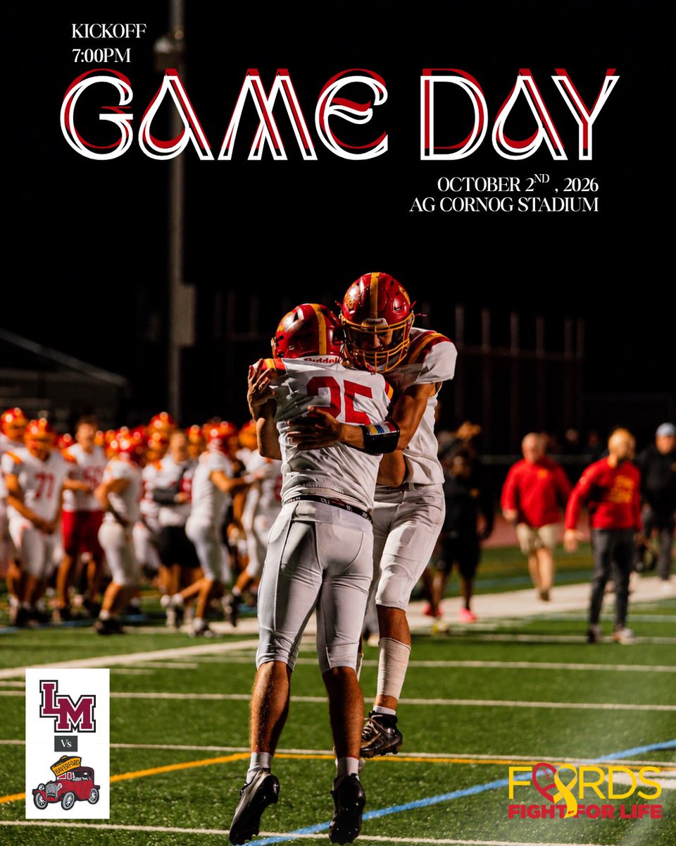 HHSFordsFB's tweet photo. FIGHT FOR LIFE NIGHT!
Friday, October 2nd vs. Lower Merion
7:00 PM Kick-off
Ceremony for FFL to follow the game. Come out and support the Fords and Kevin Cain Memorial Foundation!
Haverford Sports Media on the call: https://t.co/Ei2kMflXOe
#BFT #HPRIDE https://t.co/NaPSFdhTDy