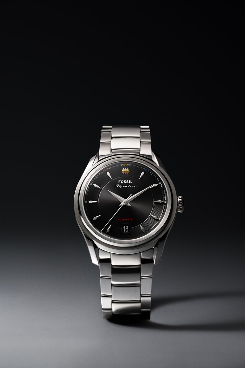 LOguy1953's tweet photo. Fossil's new Swiss line, Signature CS-1, early preview on the Windup NYC exhibitor page. Swiss movements, domed sapphire, and a triple-calendar chrono. Vintage/MCM Case Study House-inspired design. Elevated quality &amp; best-looking product they've made in years. $FOSL https://t.co/WZvAkf8vH3