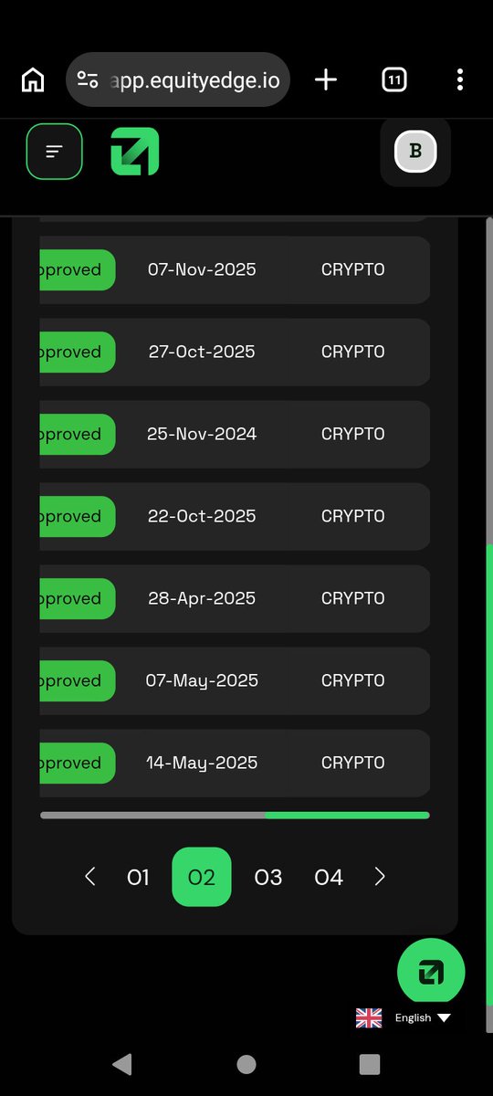 gibisigibis's tweet photo. @EquityEdgeUK no need to tell more! 37th payout with them. https://t.co/uXmCkmHQ4L