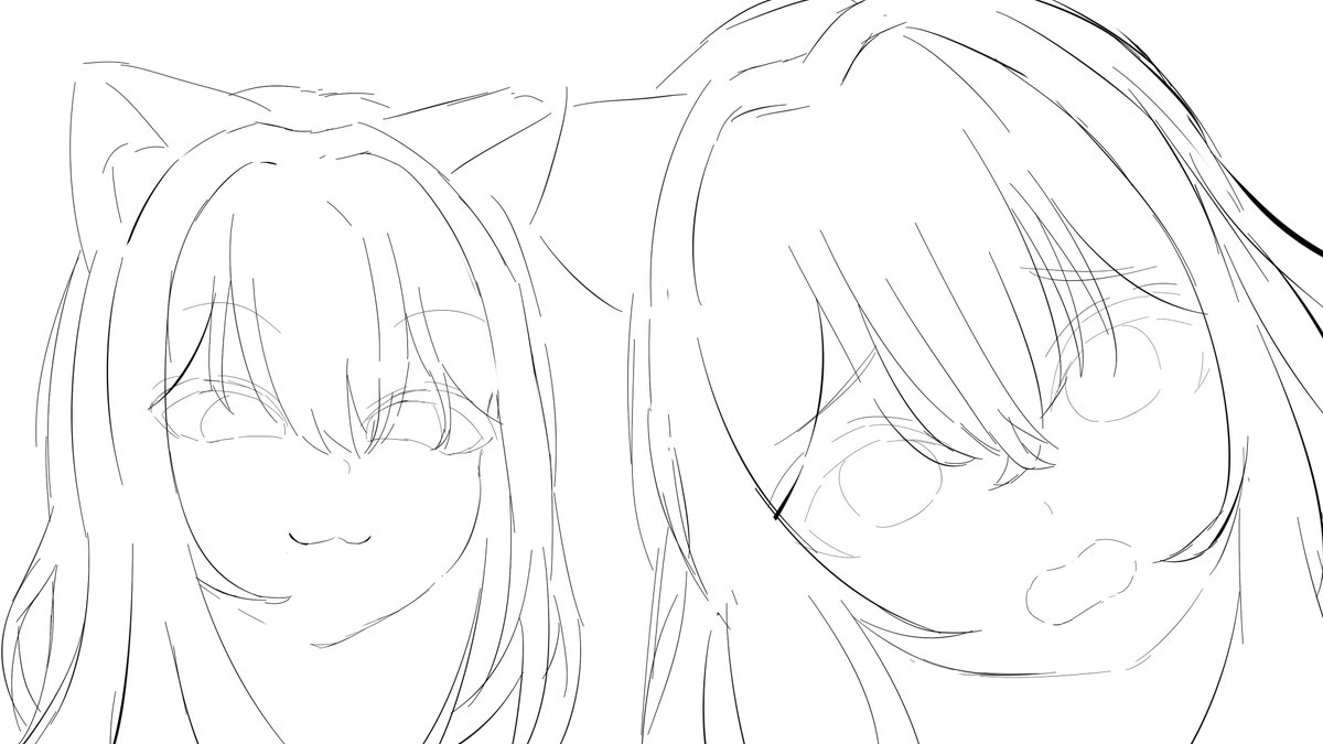 Bel_amb_'s tweet photo. #イラスト練習 #イラスト練習中 #イラスト
顔練習part30 https://t.co/m7SZQprrGD