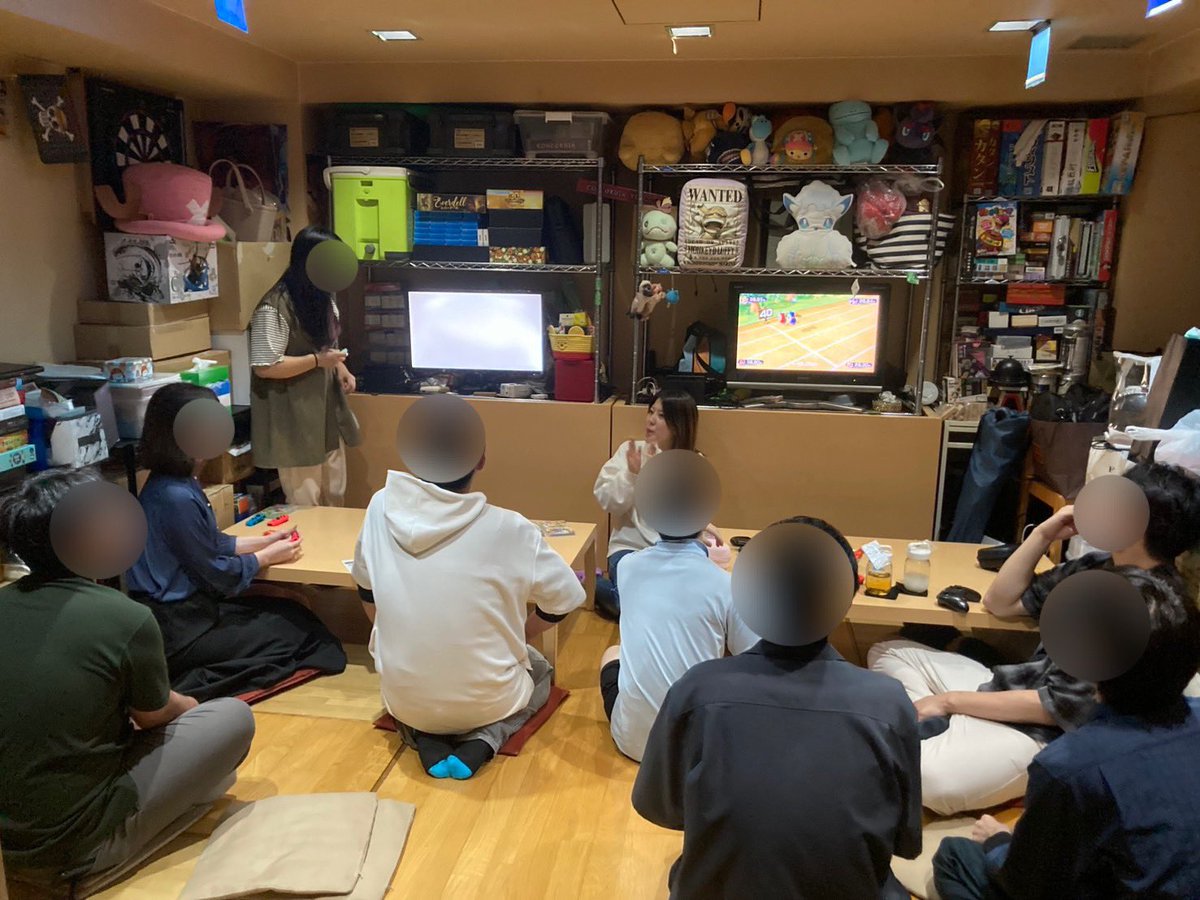 onimasa0904's tweet photo. マリオ会、今回も大盛況でした〜🎮✨

みんなでワイワイ遊んで、
勝ったり負けたり、ミスして笑ったり😂
やっぱり大人数でゲームするの楽しい〜！

初めまして同士でも一緒に遊んでるうちに
自然と盛り上がるのがいいね☺️
 #ゲーム    #友達募集中  #関西 https://t.co/UmFgnIkBw9