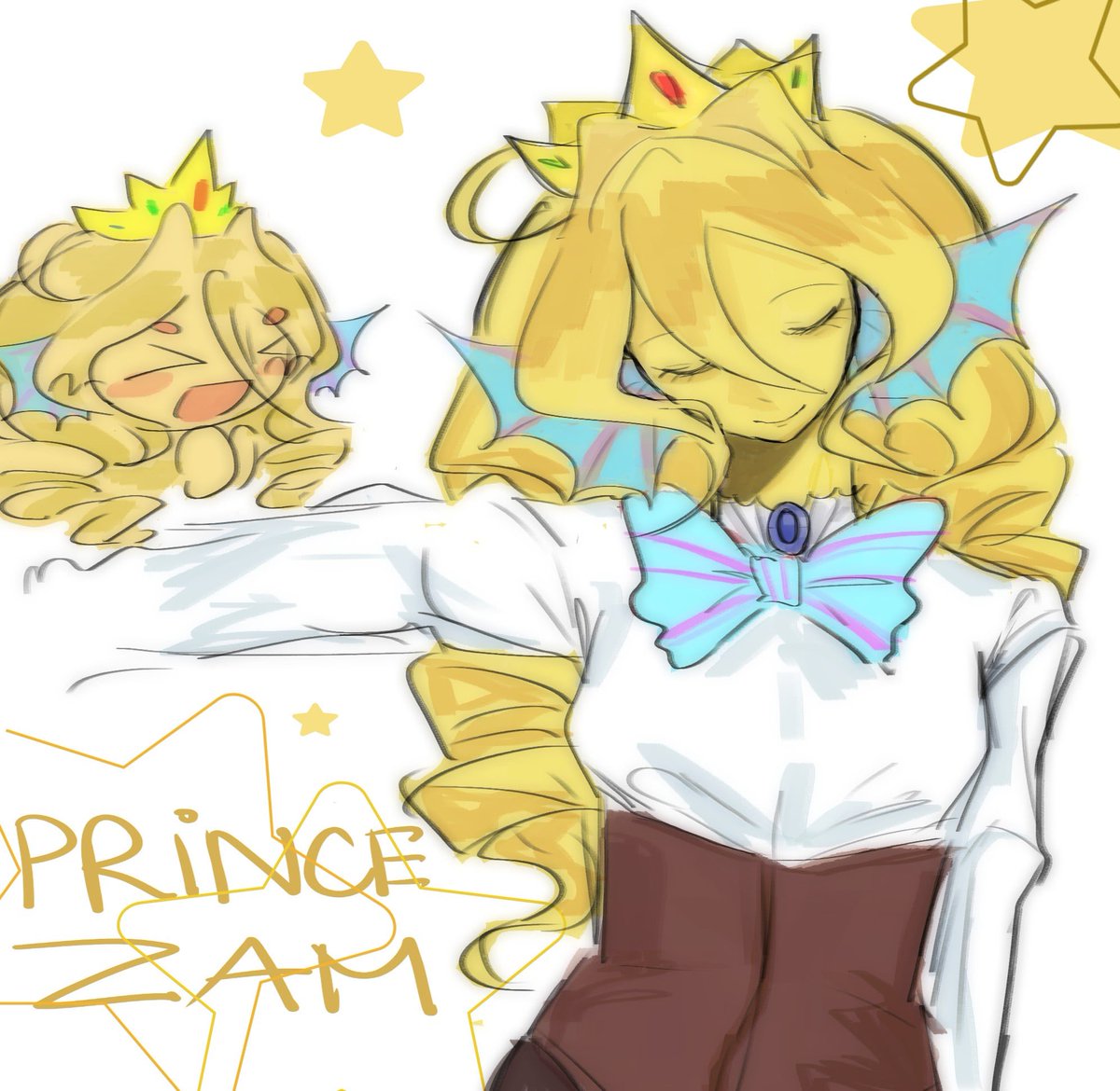 nguyenseal_'s tweet photo. art trade w my friend!
#mcyt #princezam https://t.co/JSbWHCymnS