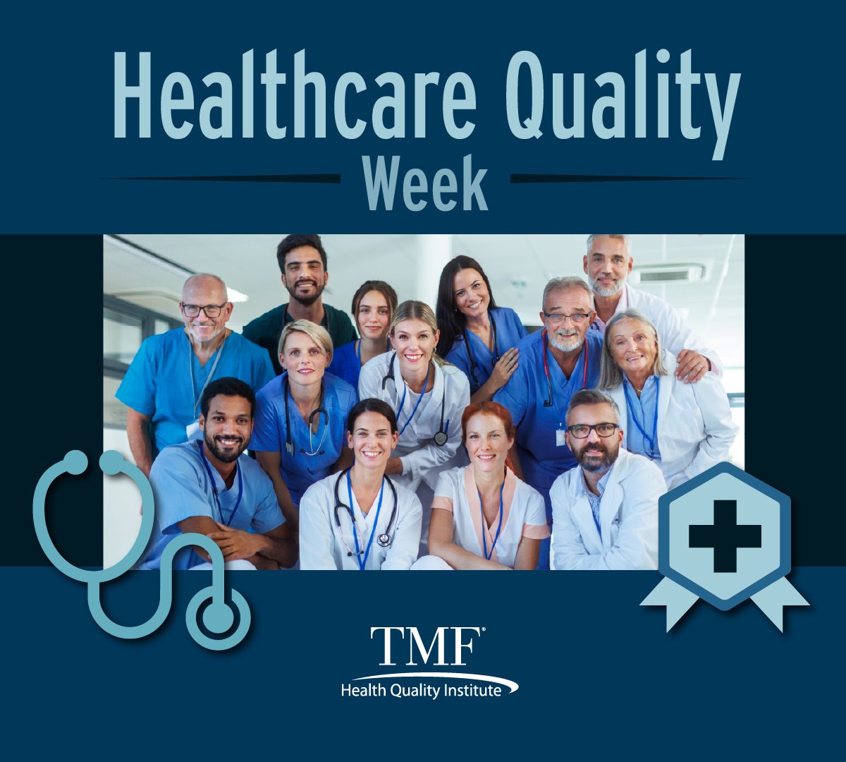 TMFNetworks's tweet photo. Quality healthcare is essential to protecting patient safety, improving health outcomes and enhancing the overall patient experience.

During Healthcare Quality Week, Oct. 18-24, we honor the healthcare professionals who work every day to advance quality and uphold high standards of care across the industry.
https://t.co/pGrWOxe5dX

#HQW2026