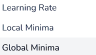 JiyaAgr's tweet photo. Day 41 - Learning Rate &amp; Minima 

Learning Rate → Controls the step size
Small Rate → Slower but safer
Large Rate → Faster but may overshoot
Local Minimum → Best point in a local region
Global Minimum → Lowest point overall

#AIEngineering #MachineLearning https://t.co/kdLcHEyRto