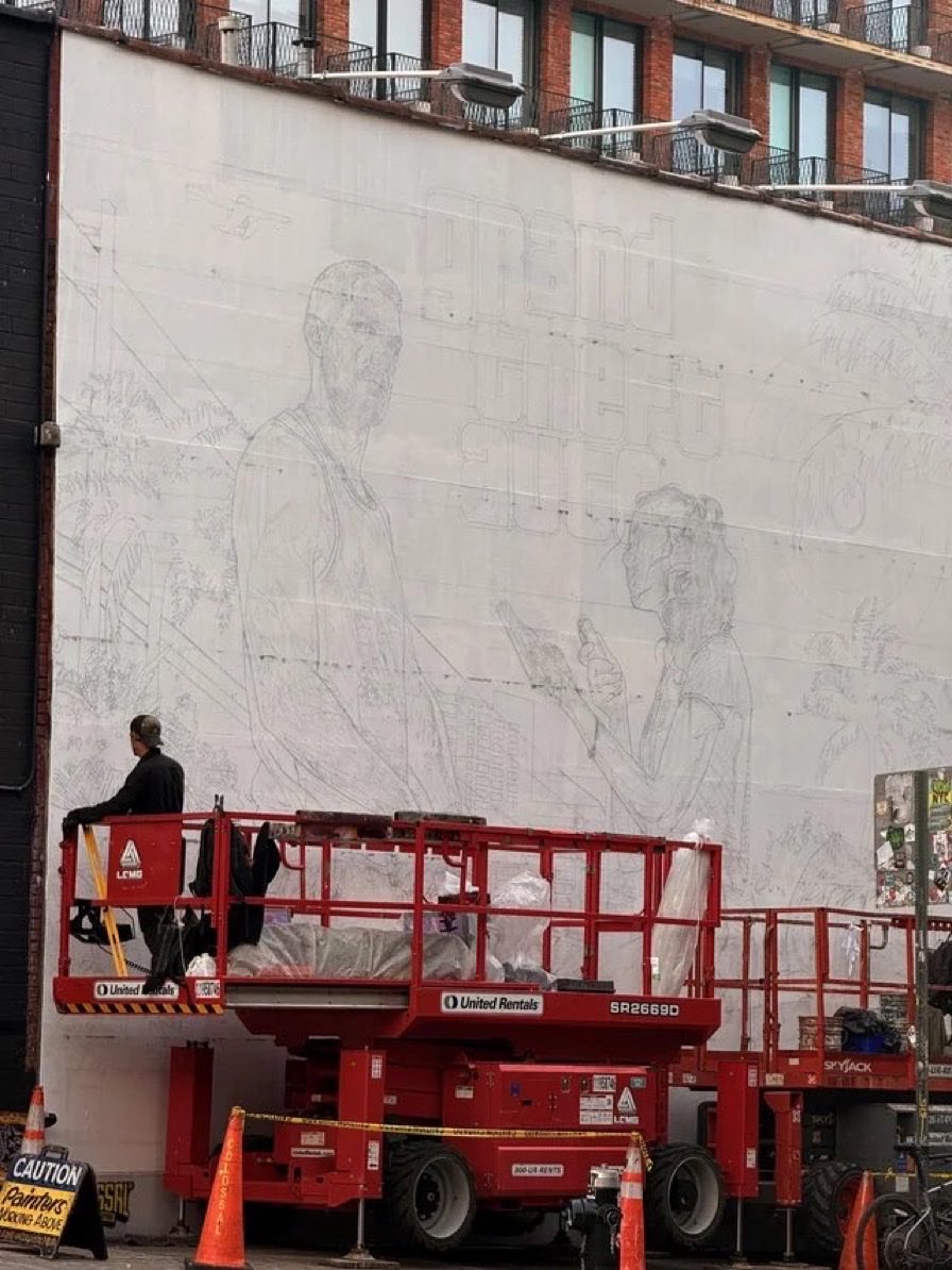 GameRoll_'s tweet photo. 2013 vs 2026

GTA 6 artwork is now being put up in New York City. In 10+ years time, people will post images of this just as they do with GTA 5’s mural.

We’ve made it guys. Marketing is here. https://t.co/Iy21MUIYPG