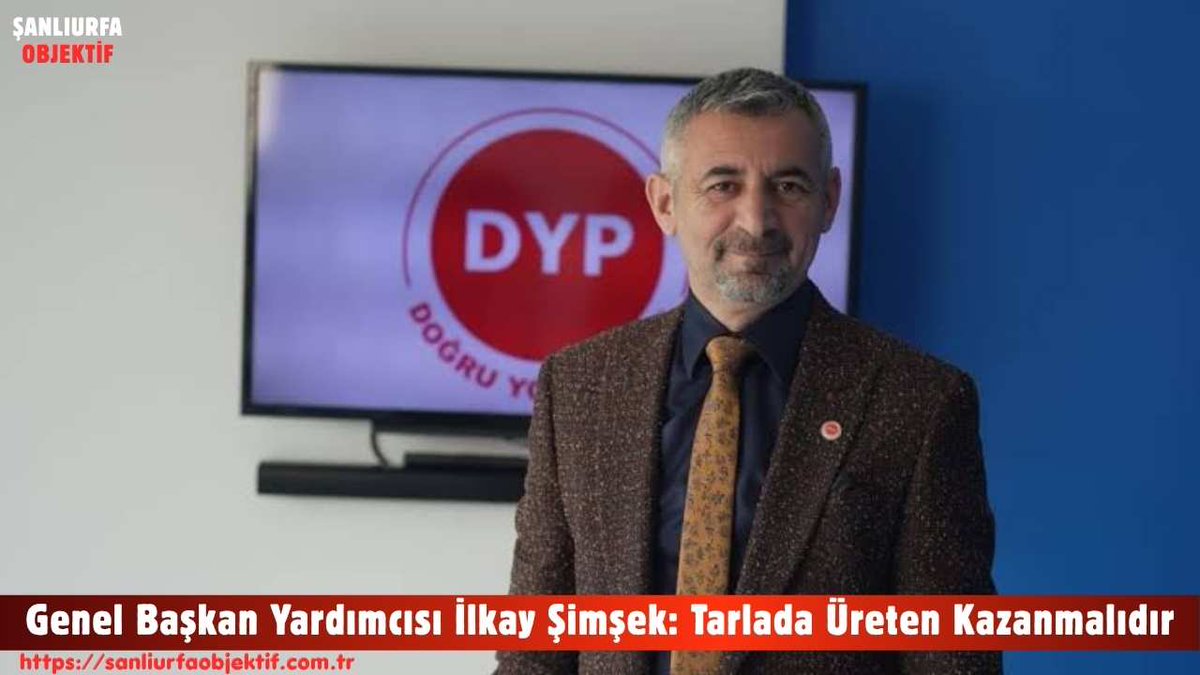 sanliurfatrend's tweet photo. Genel Başkan Yardımcısı İlkay Şimşek: Tarlada Üreten Kazanmalıdır

https://t.co/uY4gUl1X0e 

#İlkayŞimşek #DoğruYolPartisi #DYP #Çiftçi #Tarım https://t.co/Myb4xIC8m4