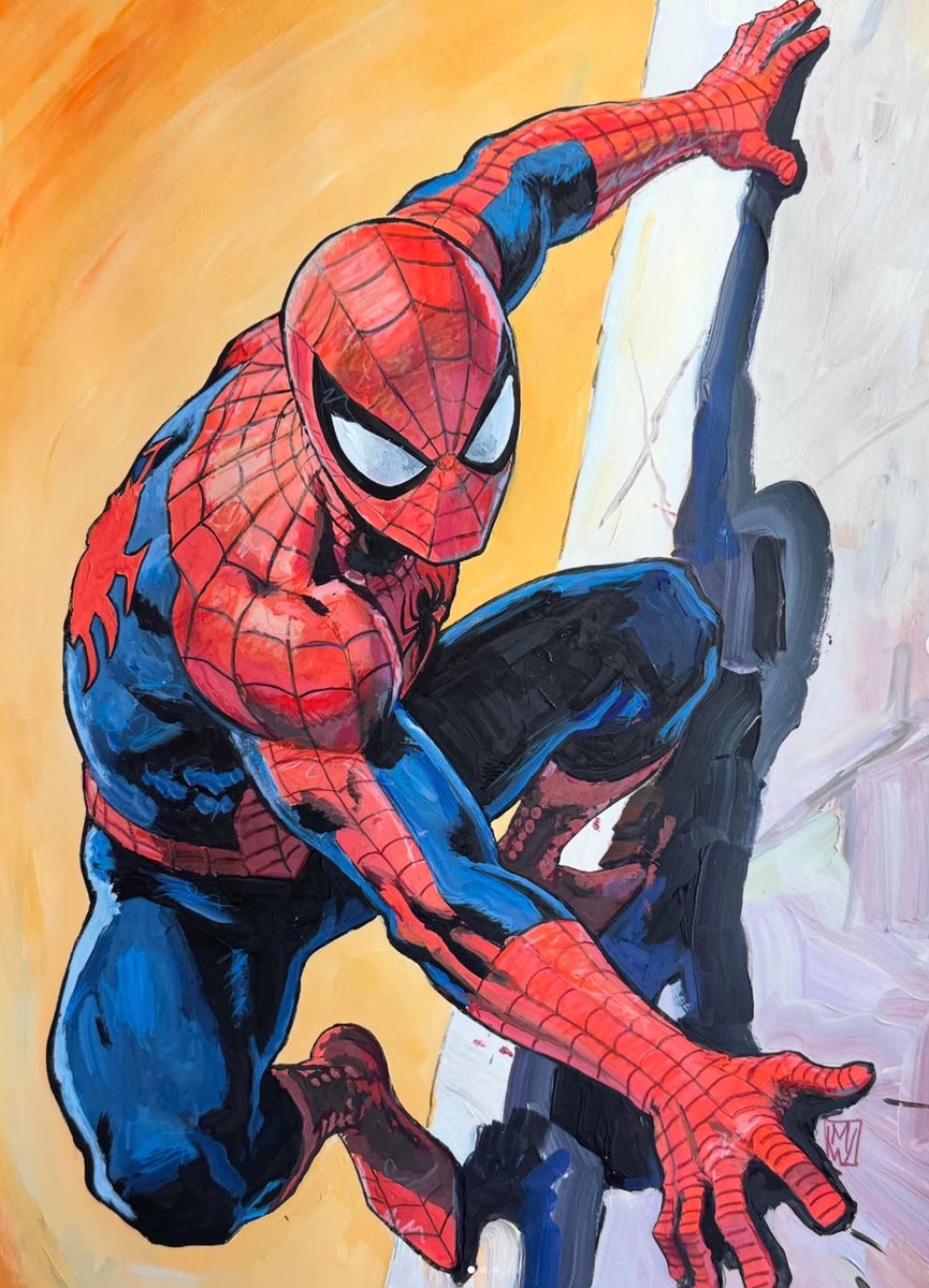 SpidermanNotes's tweet photo. Spider-Man by Mike Wehner https://t.co/iX0fgVrRa3