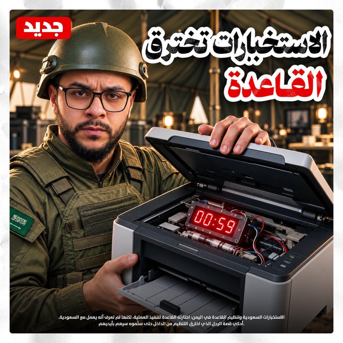 abonn1410's tweet photo. #كيف_خدعوا_القاعده
تأخرت عليكم وأعتذر 🙏 بس نشرتها الان ✅
كيف خدعت الاستخبارات السعودية تنظيم القاعدة في اليمن؟
لدرجة إن التنظيم اختار الرجل بنفسه
وسلّمه القنبلة بيده
الحلقة كاملة 👇
https://t.co/7z545lfvUe https://t.co/S6Ck2eU5Sd