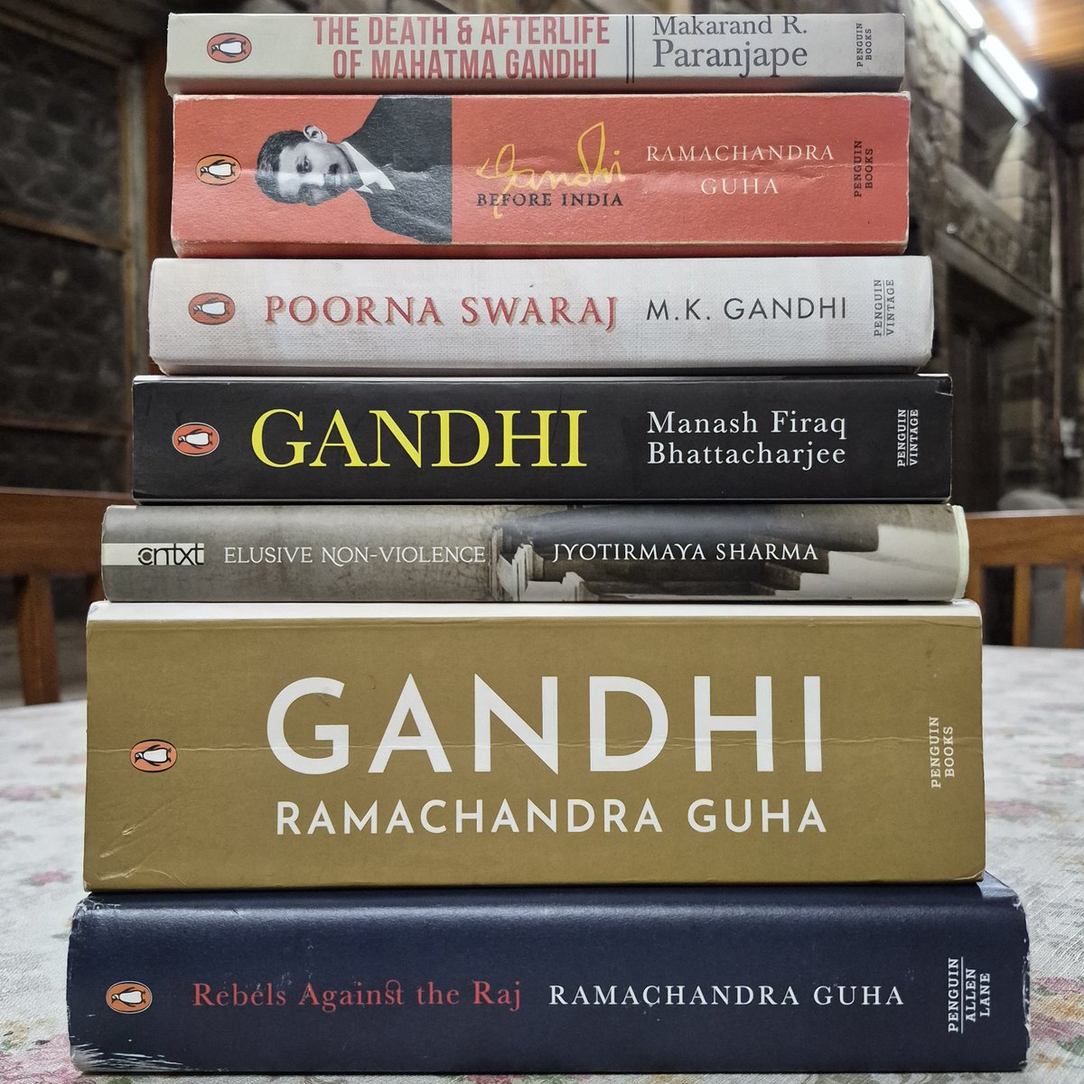 prasoon_sapra's tweet photo. Gandhi ji towers as one of the tallest figures when it comes to the fight against colonialism and imperialism. He not only played a major role in India's freedom struggle, but inspired leaders across the world to launch similar movements. Remembering him on his jayanti.
#Gandhi https://t.co/sfZmr1U3ZQ