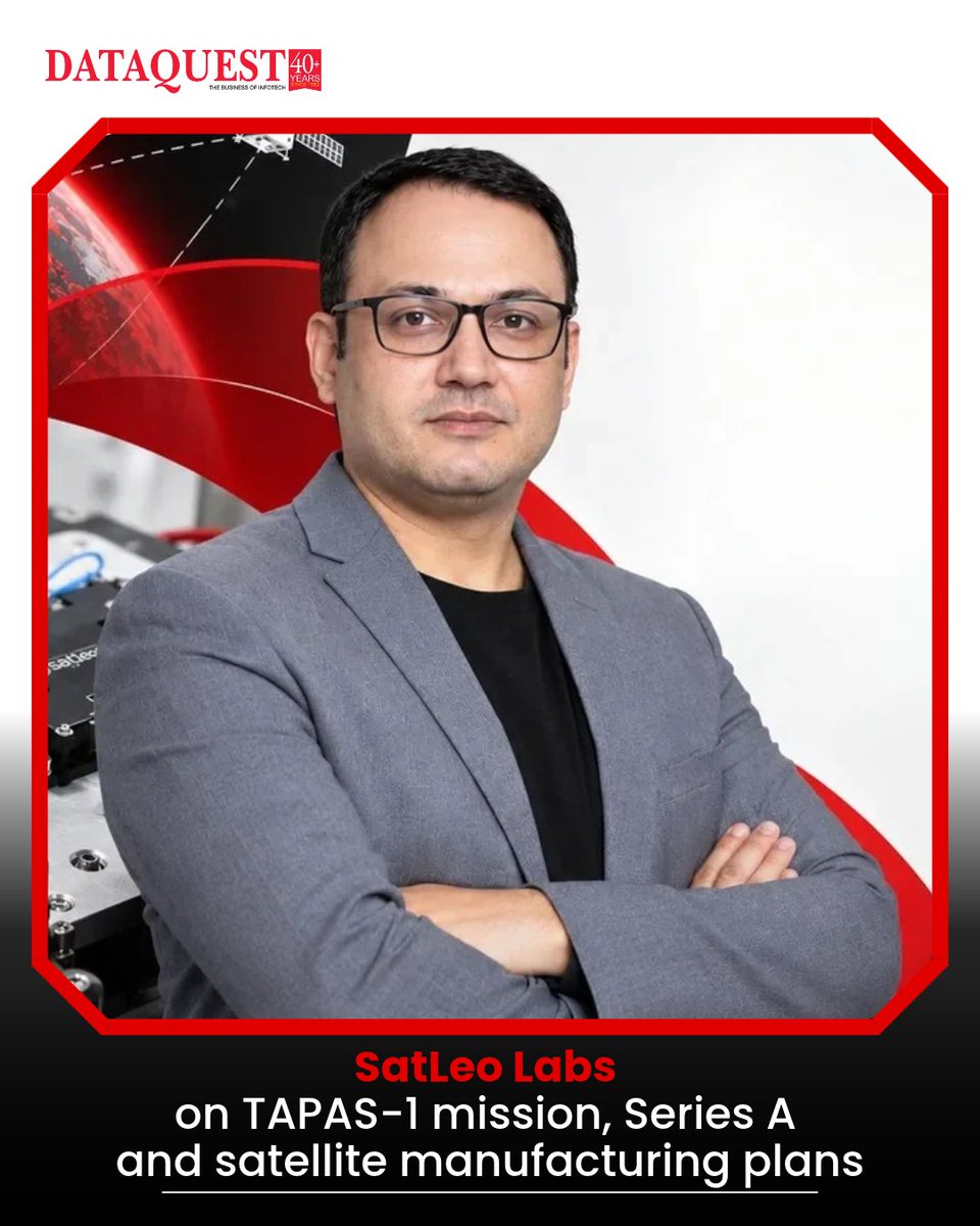 dataquestindia's tweet photo. The mission will validate SatLeo’s thermal intelligence technology in orbit, with applications spanning agriculture, urban heat mapping, forest-fire monitoring and infrastructure.

Read More: https://t.co/Hes83wsRIe

#Dataquest #SatLeoLabs #SpaceTech https://t.co/ExhmaASGU0