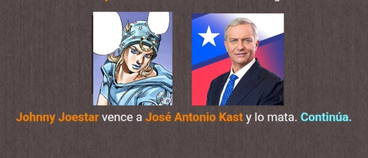 hirosebtm's tweet photo. JOHNNY JOESTAR TIENES UNA MISIÓN 
#ParoNacional https://t.co/XpRxaZ9uSa