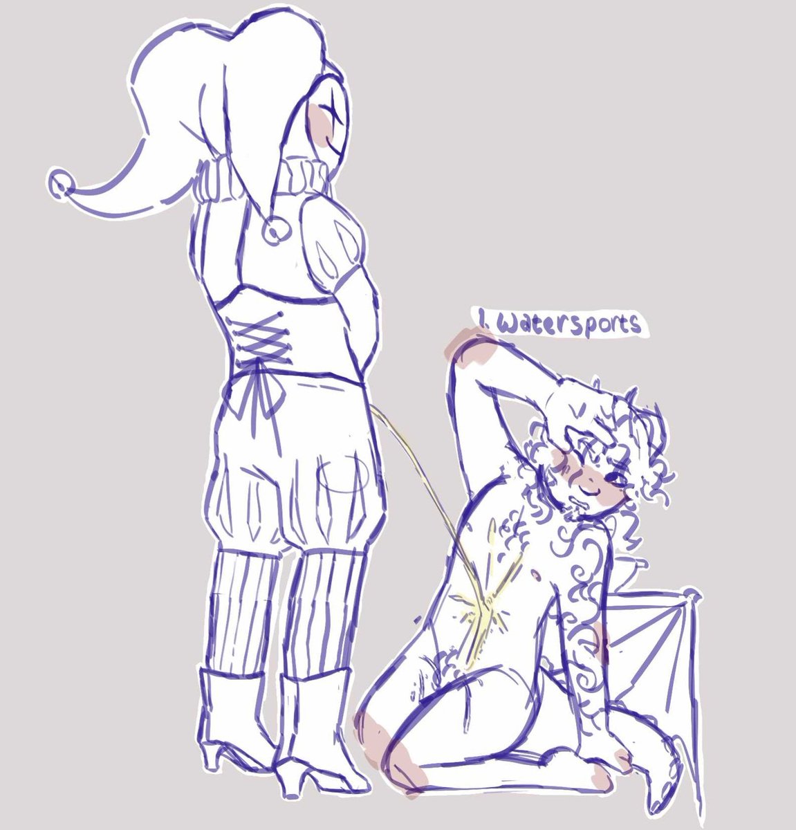 pervzycraft's tweet photo. 🐏🃏 kinktober day 1 Watersports #bbtwt https://t.co/pqJnPcnyX6