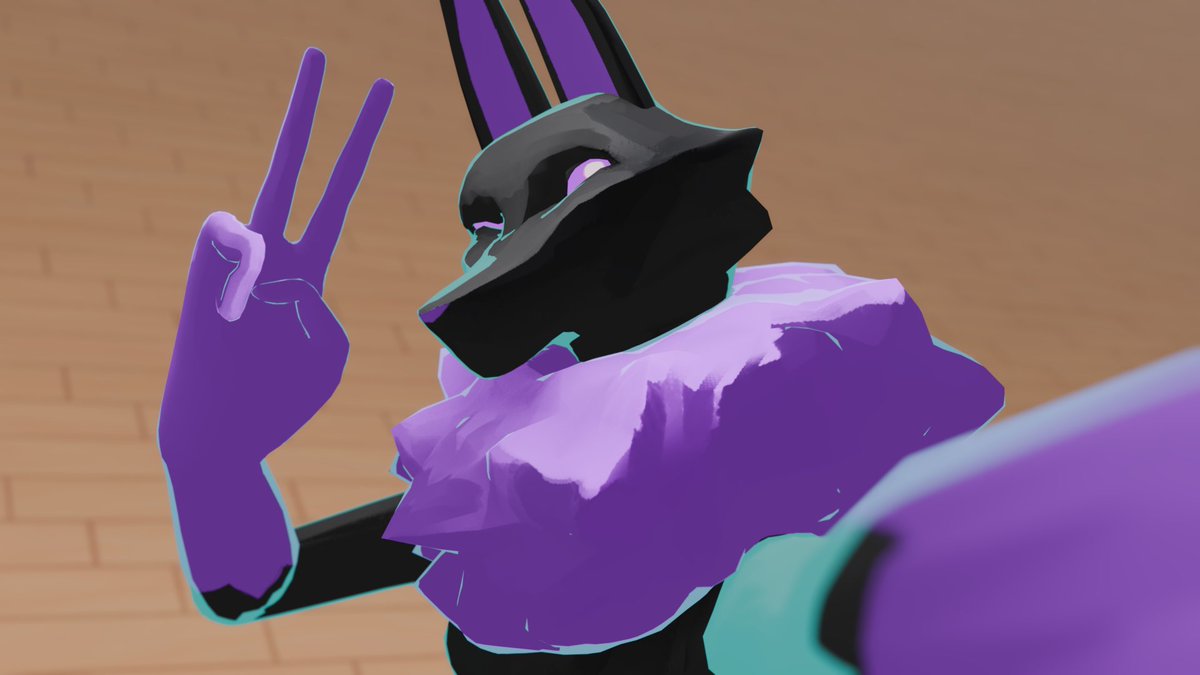 EL_K_8187's tweet photo. I recently looked at a 3D model of Fen that I made a while ago and the topology was so terrible that I wanna try again someday https://t.co/jo5OhAt8TF